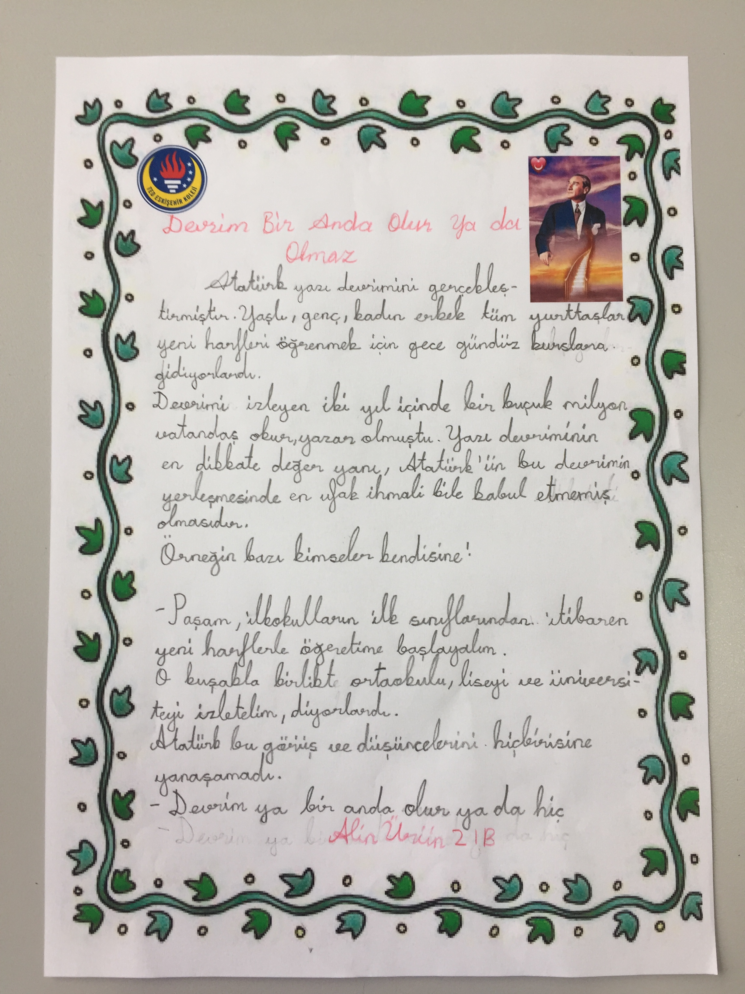 ATATÜRK ANILARI by alime buyuktas - Illustrated by FİLİZ UZUN,ÖZLEM TOPBAŞOĞLU  - Ourboox.com