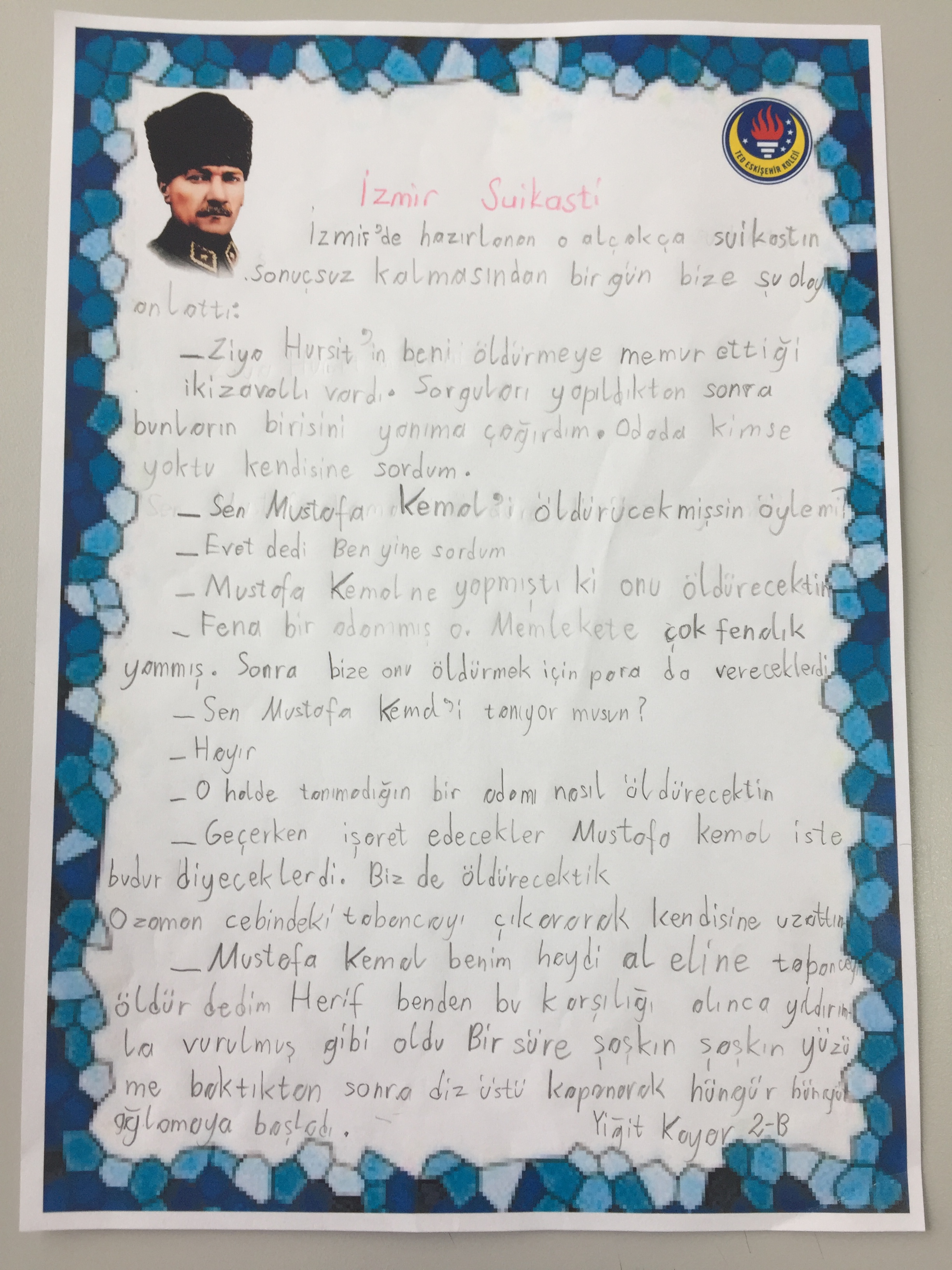 ATATÜRK ANILARI by alime buyuktas - Illustrated by FİLİZ UZUN,ÖZLEM TOPBAŞOĞLU  - Ourboox.com