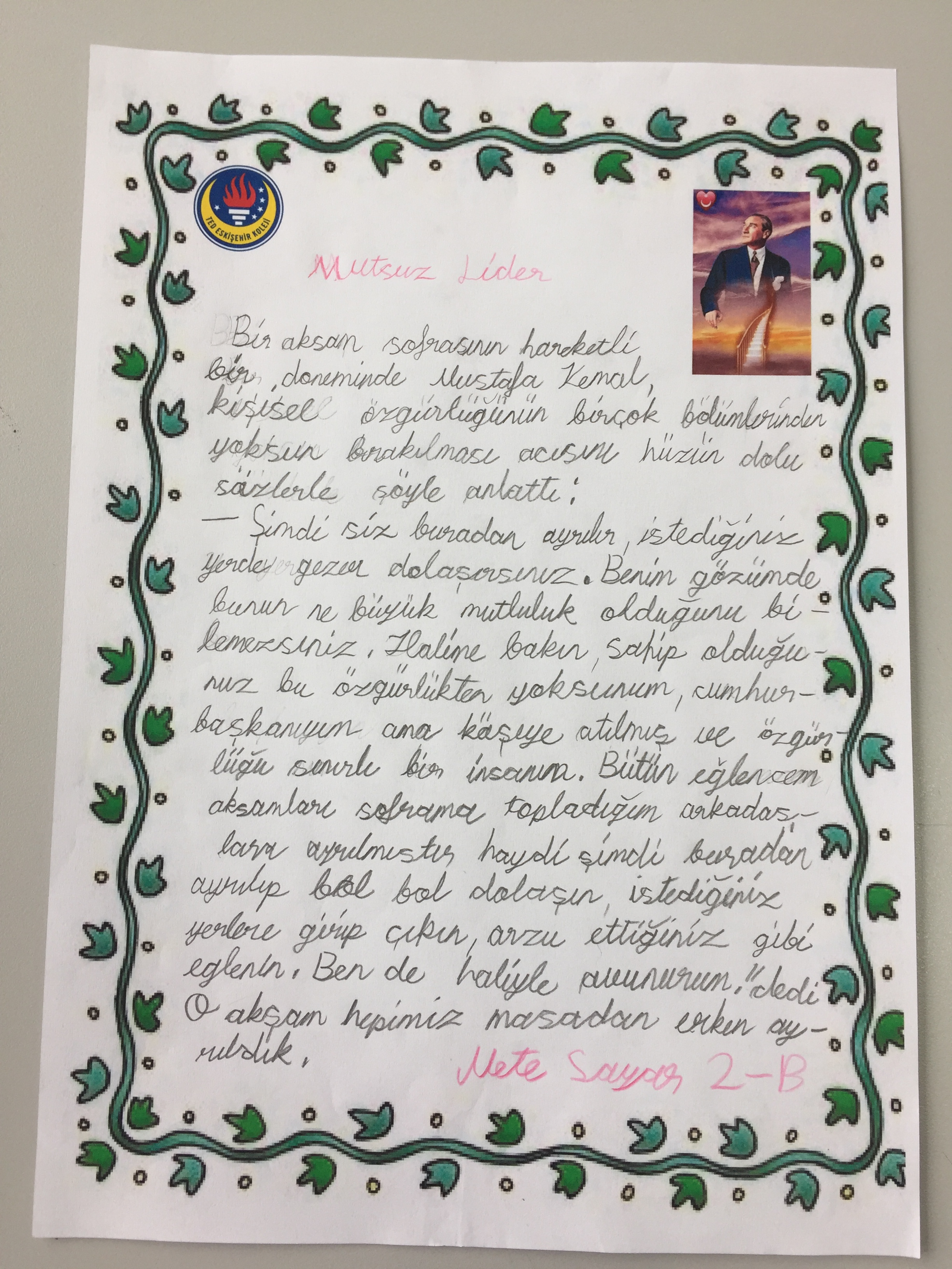 ATATÜRK ANILARI by alime buyuktas - Illustrated by FİLİZ UZUN,ÖZLEM TOPBAŞOĞLU  - Ourboox.com