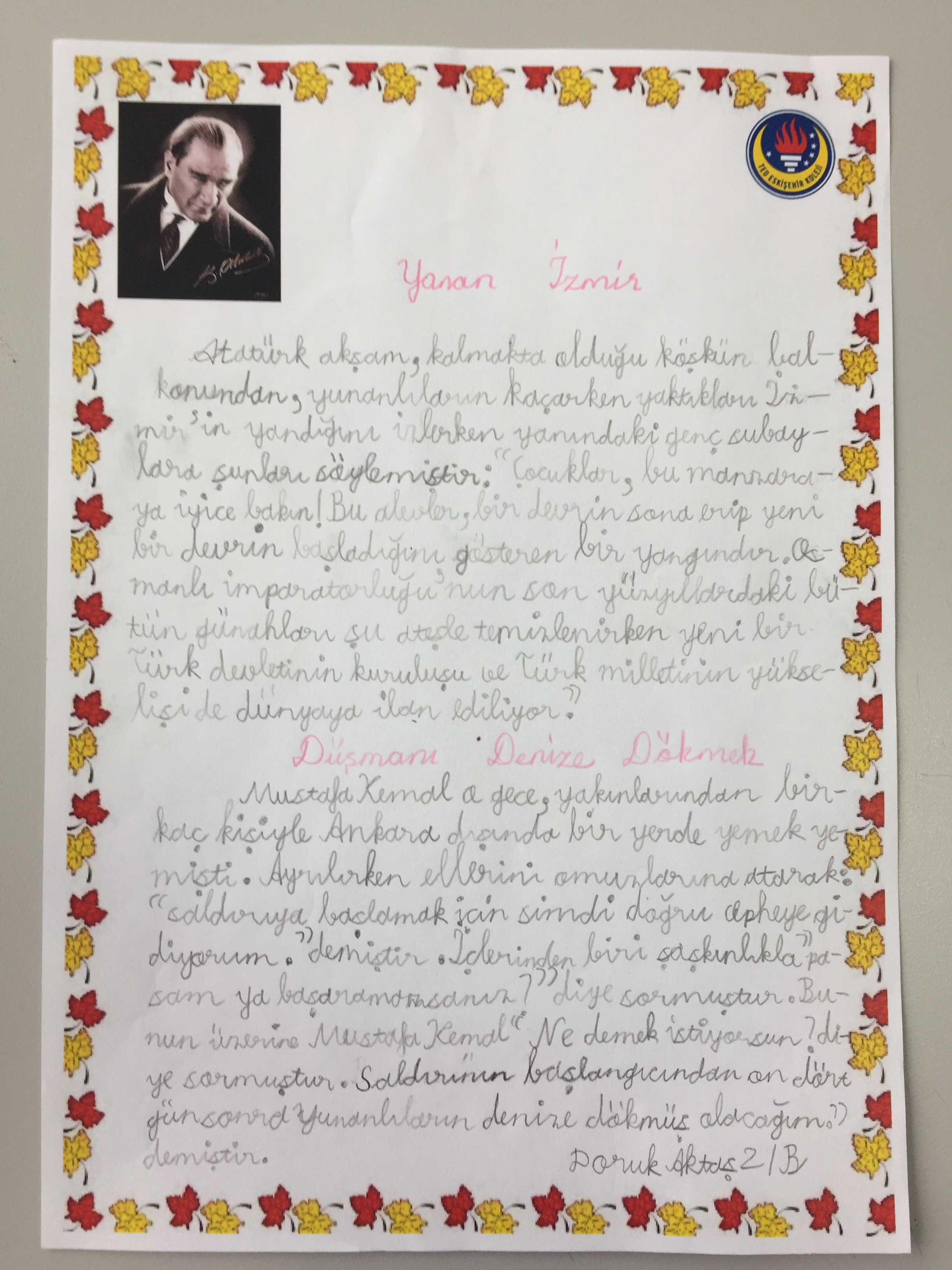 ATATÜRK ANILARI by alime buyuktas - Illustrated by FİLİZ UZUN,ÖZLEM TOPBAŞOĞLU  - Ourboox.com