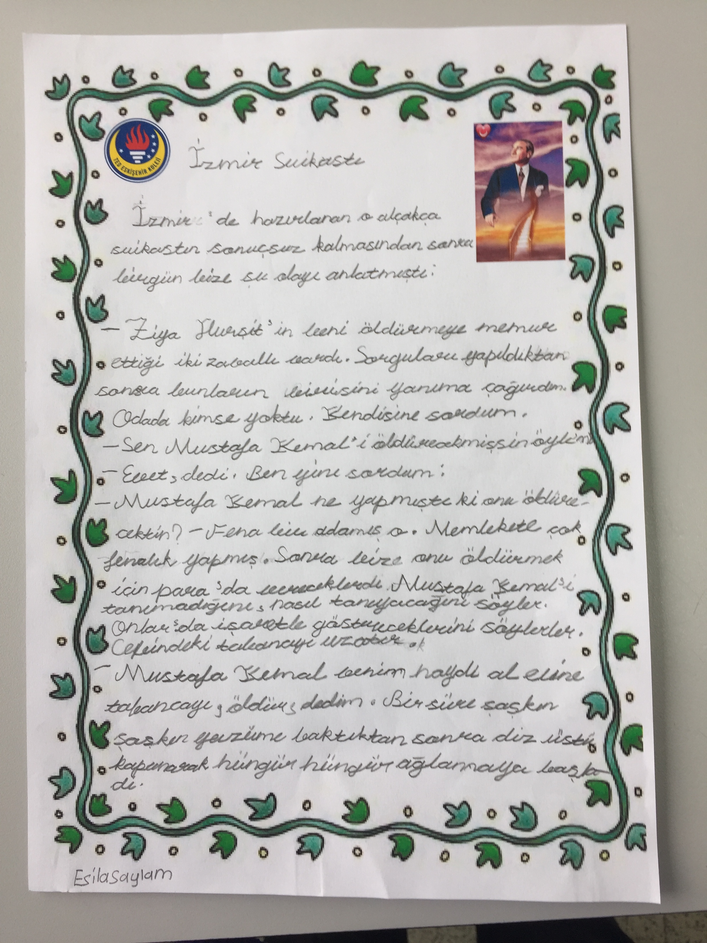 ATATÜRK ANILARI by alime buyuktas - Illustrated by FİLİZ UZUN,ÖZLEM TOPBAŞOĞLU  - Ourboox.com