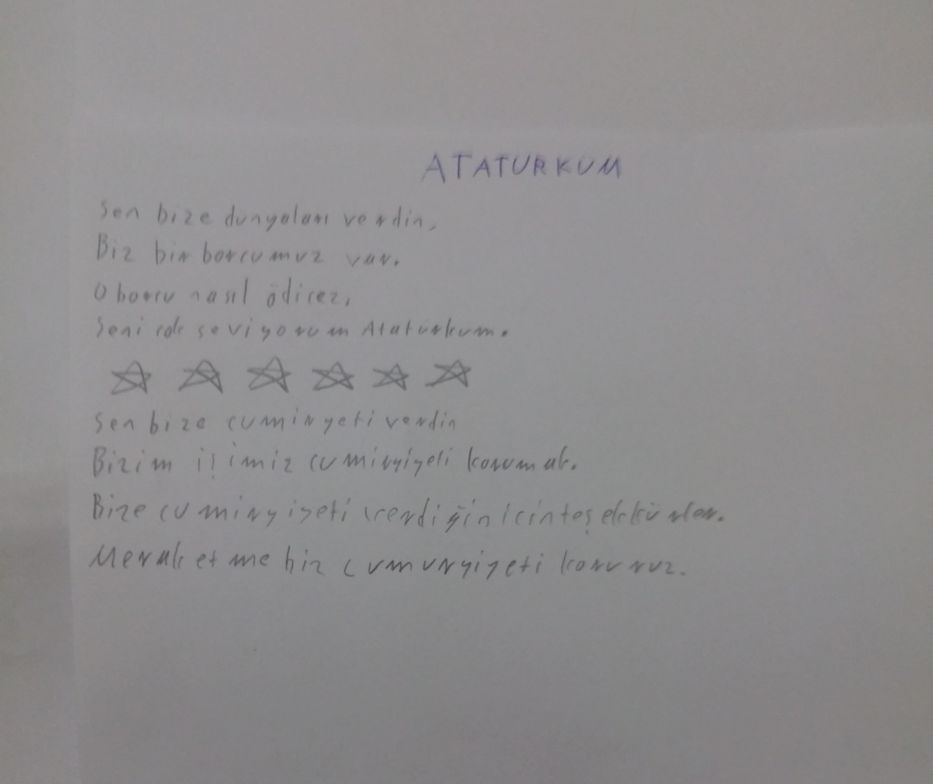 Atatürk’e şiirler by TUGBA YAZICI - Ourboox.com