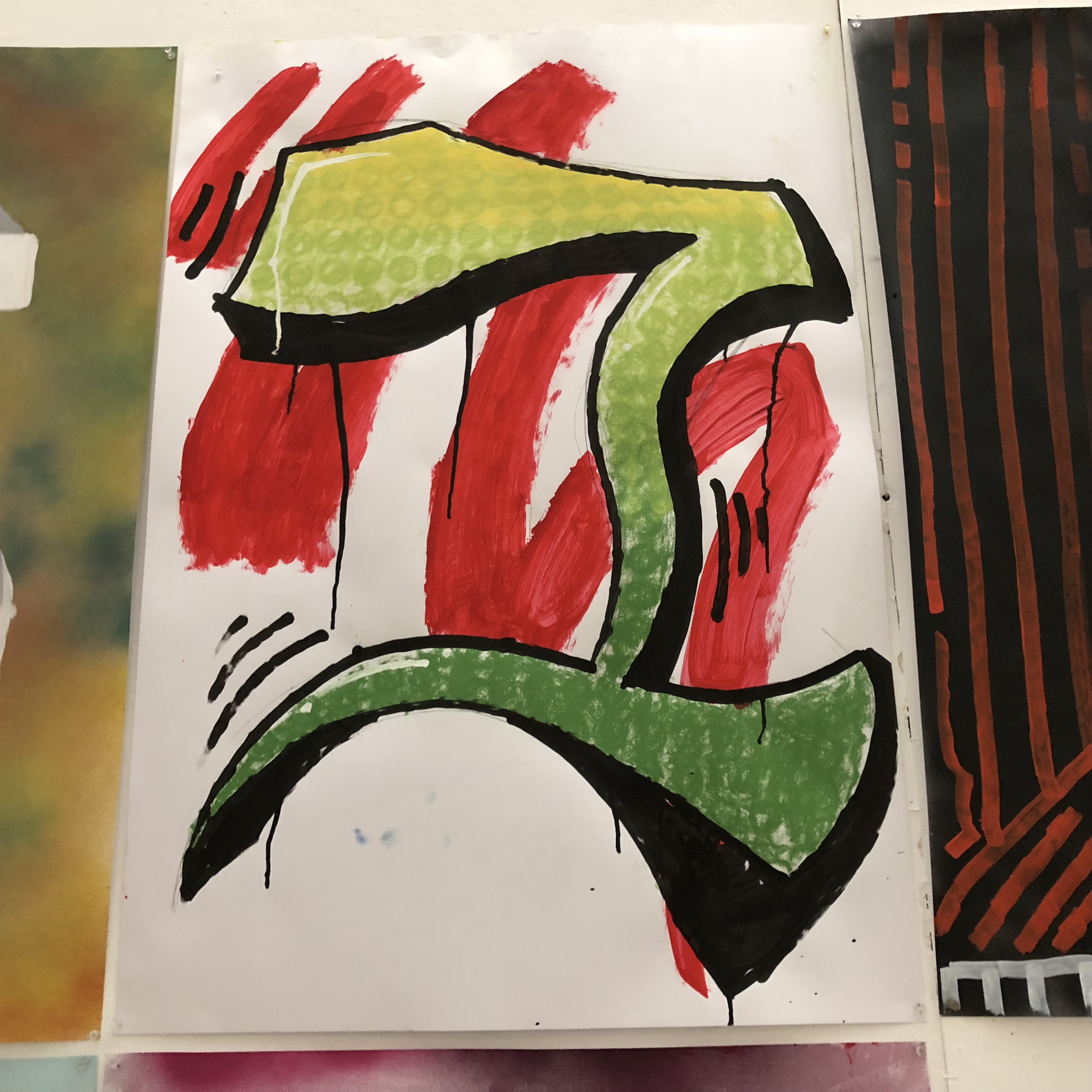 Graffiti Class at Shenkar College by Mel Rosenberg - מל רוזנברג - Ourboox.com