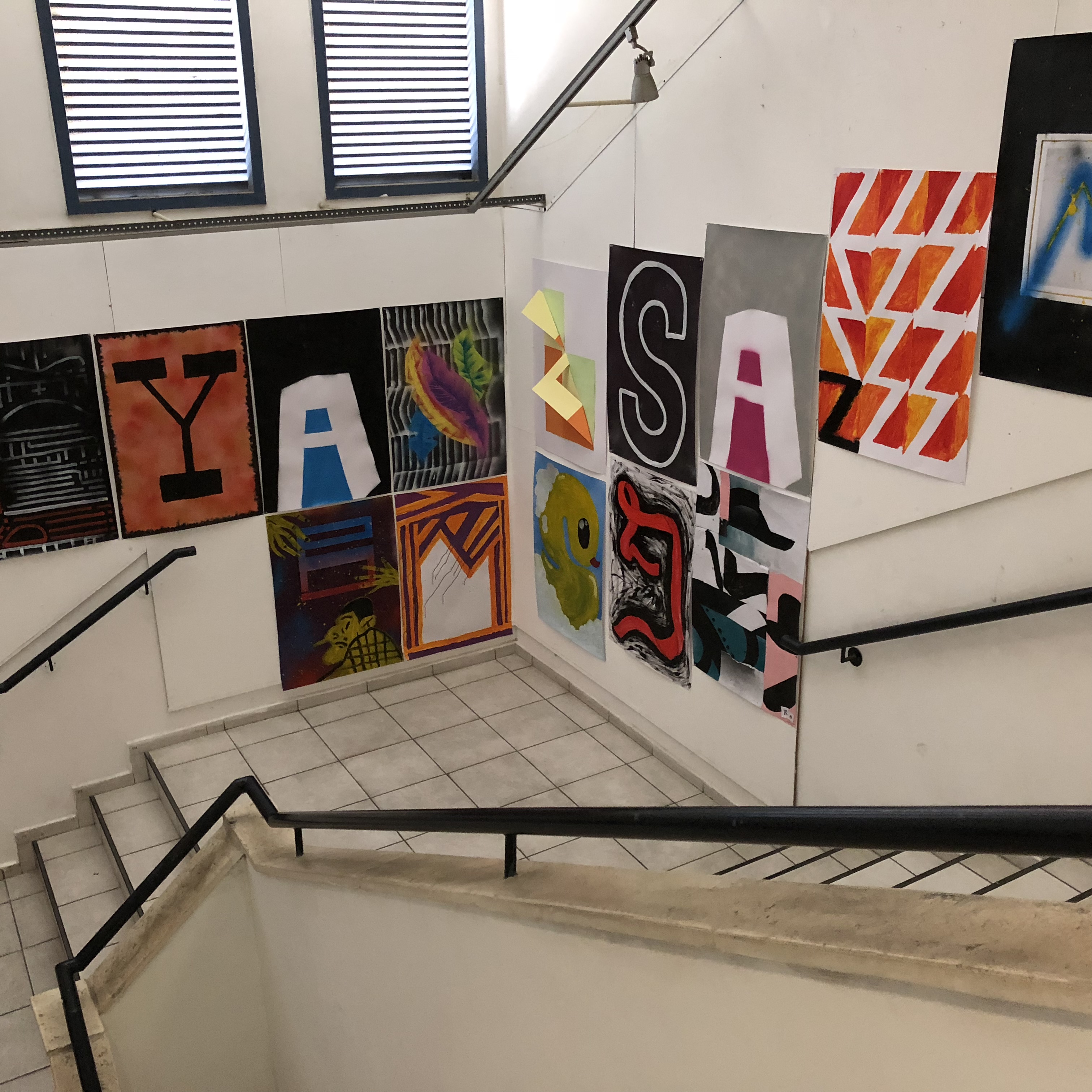 Graffiti Class at Shenkar College by Mel Rosenberg - מל רוזנברג - Ourboox.com