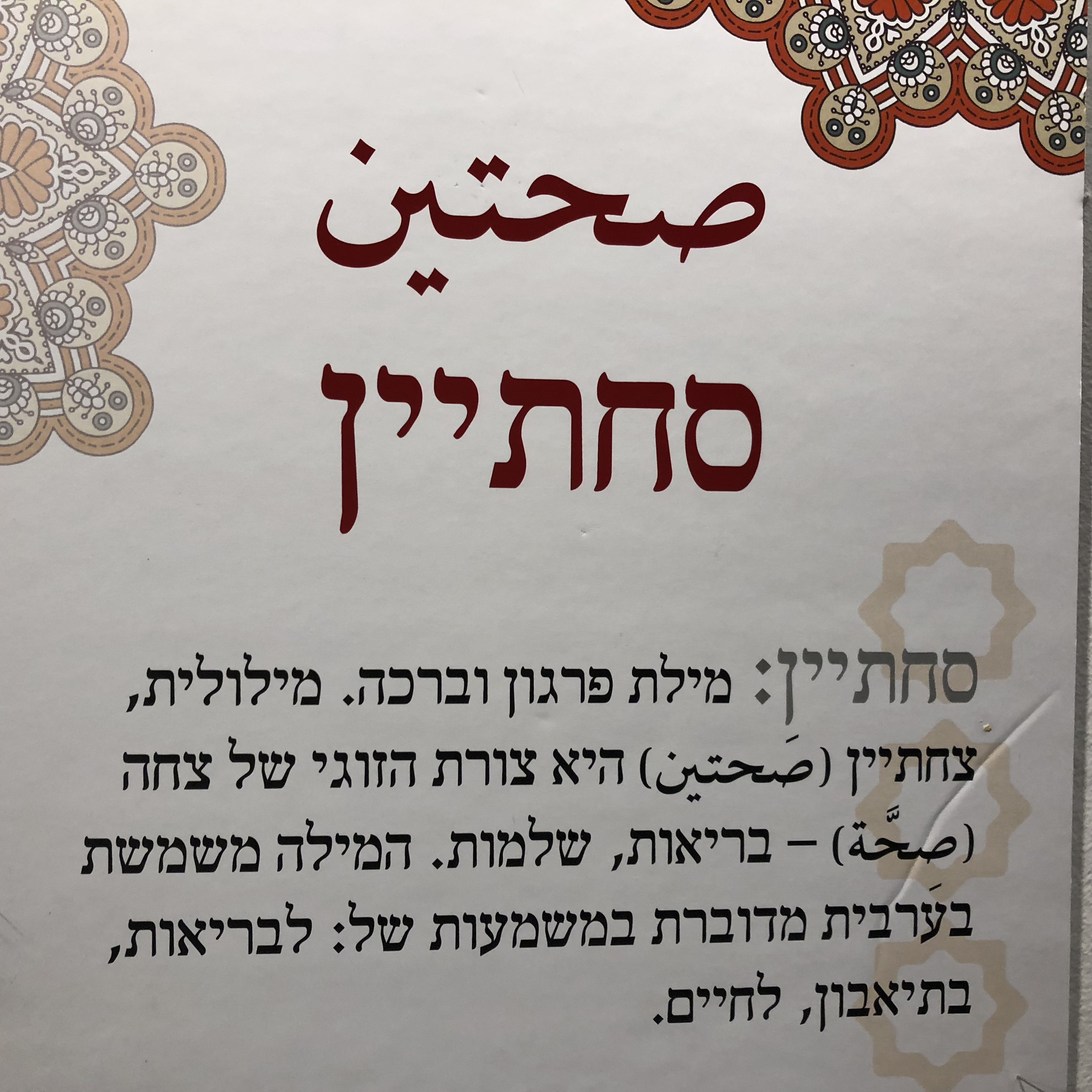 Bridging Culture through Slang, At Shenkar College, with Thana Jawabreh by Mel Rosenberg - מל רוזנברג - Ourboox.com