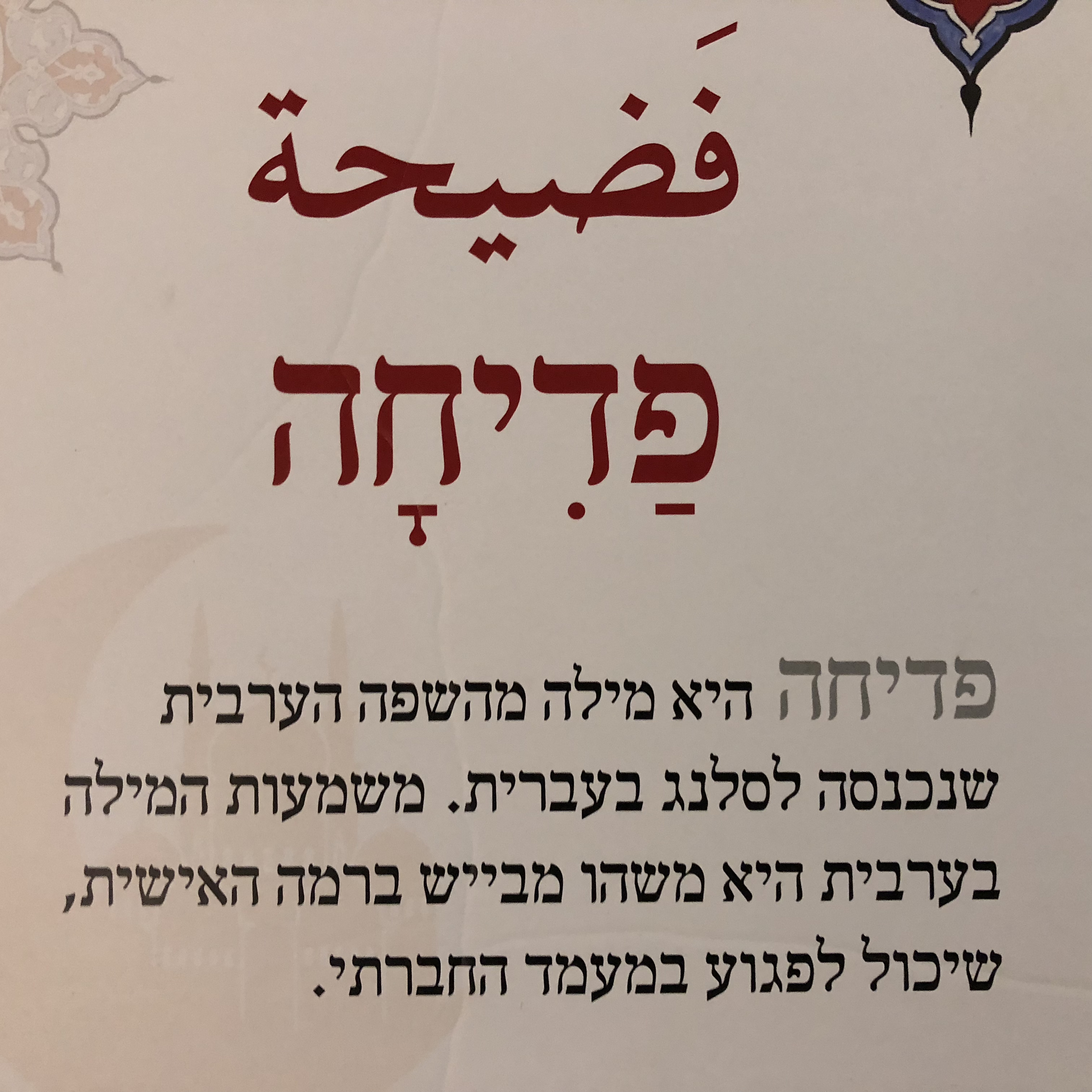 Bridging Culture through Slang, At Shenkar College, with Thana Jawabreh by Mel Rosenberg - מל רוזנברג - Ourboox.com