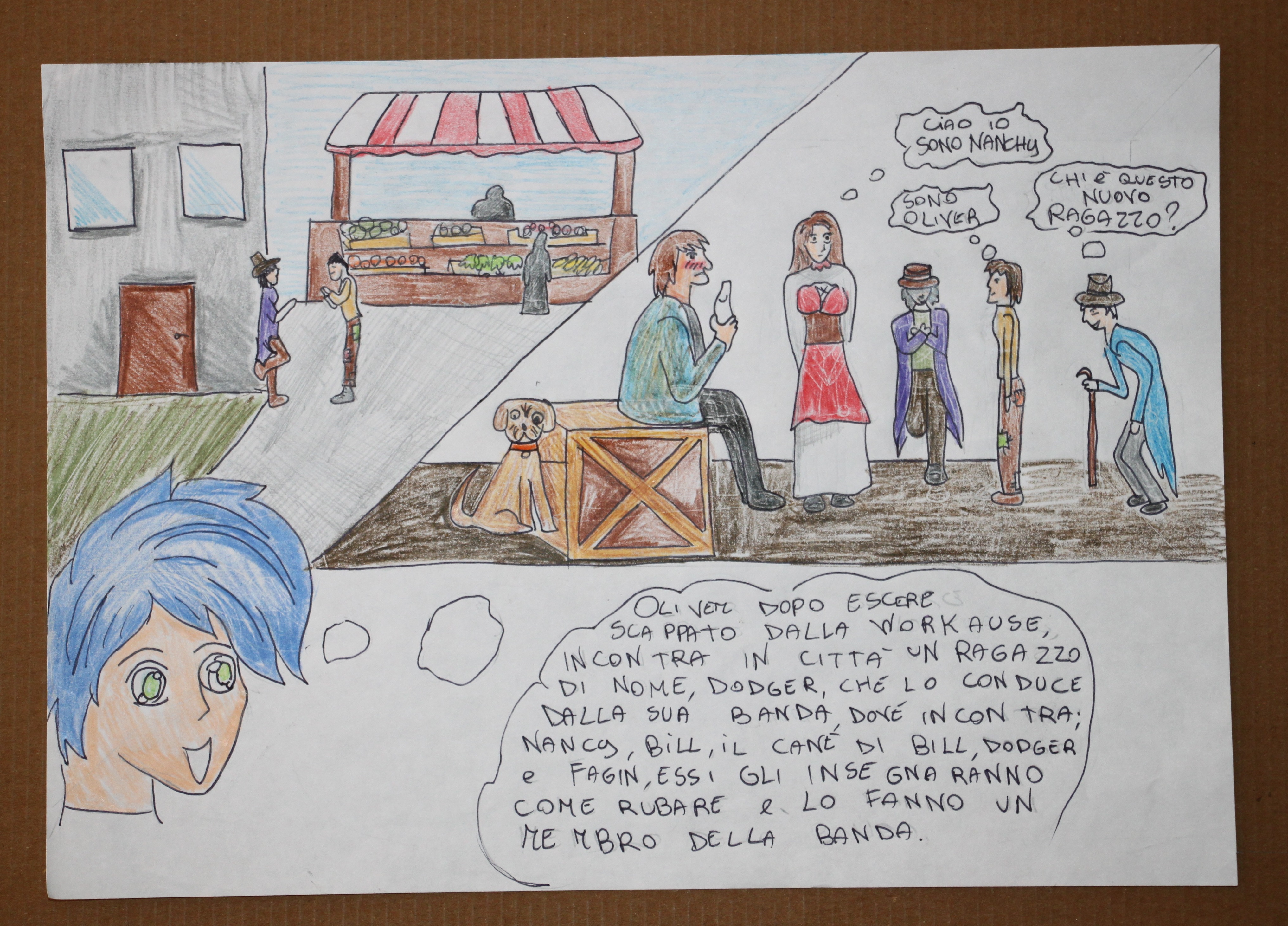 Oliver Twist _fumetto_ by loredana - Ourboox.com