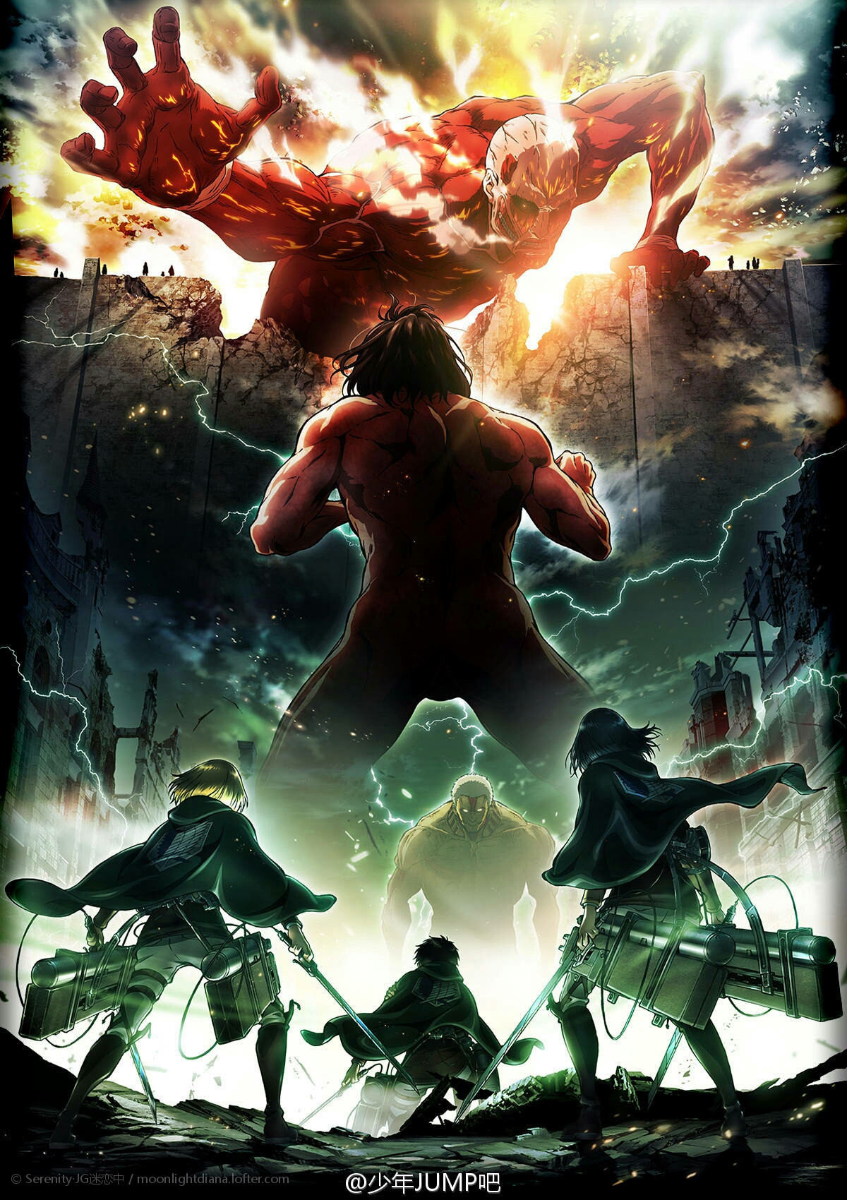 هجوم العمالقة by mikasa akramen - Ourboox.com