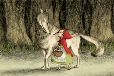little Red Riding Hood by nermine khayati - Illustrated by nermine khayati - Ourboox.com
