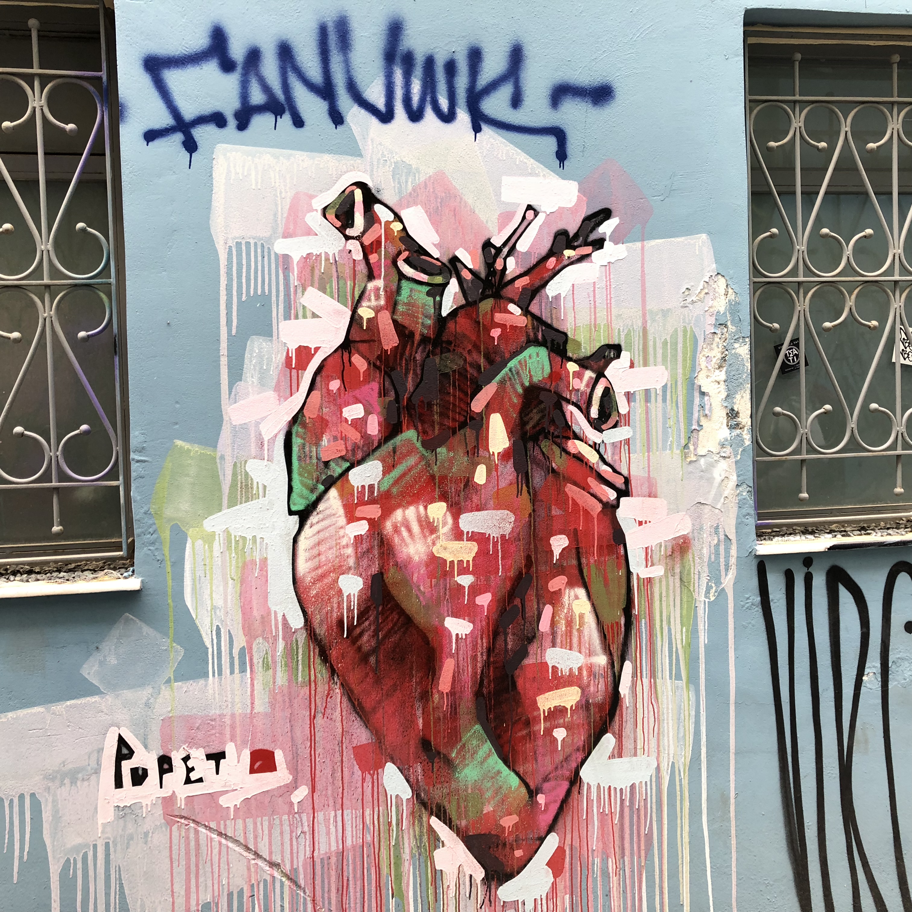 Graffiti Street in Athens, Greece by Mel Rosenberg - מל רוזנברג - Ourboox.com