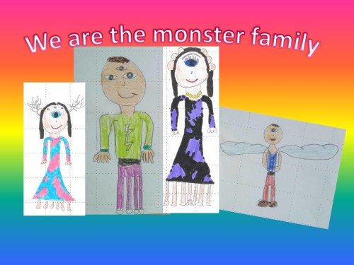 the monster family by yuval noa - Illustrated by Noa & Yuval - Ourboox.com