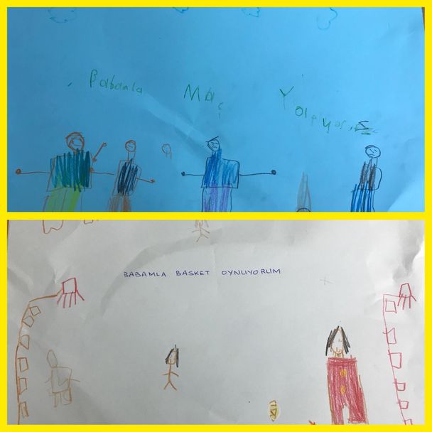 BENİM GÖZÜMDEN BABAM KONULU RESİM ÇALIŞMALARIMIZ by KEVSER - Ourboox.com