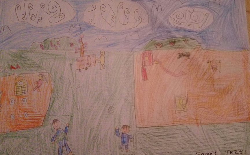 BENİM GÖZÜMDEN BABAM KONULU RESİM ÇALIŞMALARIMIZ by KEVSER - Ourboox.com