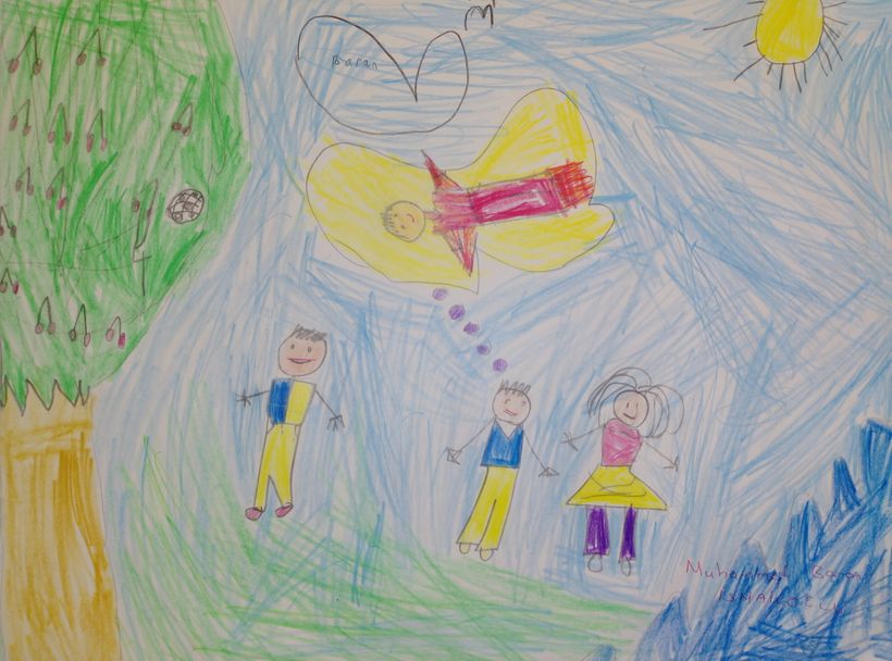 BENİM GÖZÜMDEN BABAM KONULU RESİM ÇALIŞMALARIMIZ by KEVSER - Ourboox.com