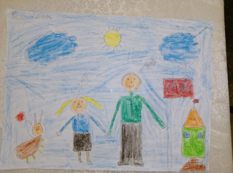 BENİM GÖZÜMDEN BABAM KONULU RESİM ÇALIŞMALARIMIZ by KEVSER - Ourboox.com