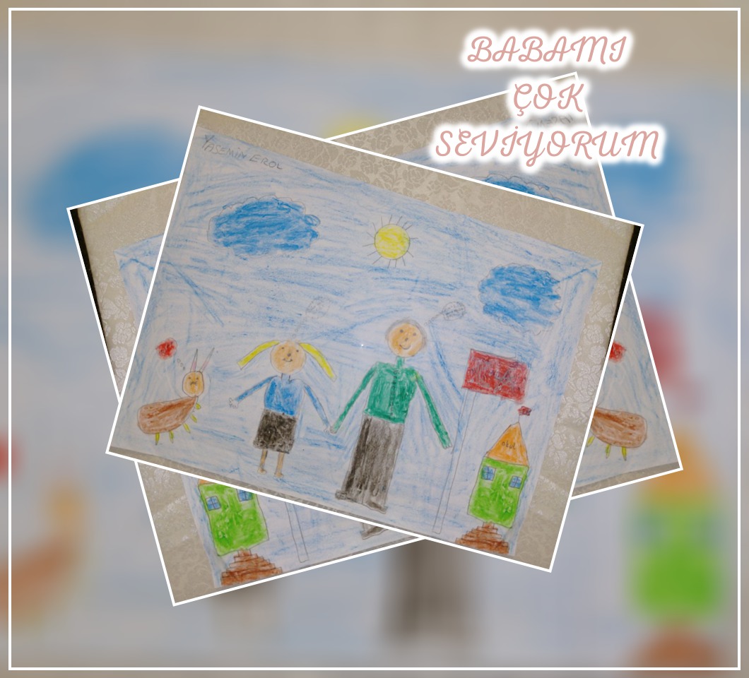 BENİM GÖZÜMDEN BABAM KONULU RESİM ÇALIŞMALARIMIZ by KEVSER - Ourboox.com