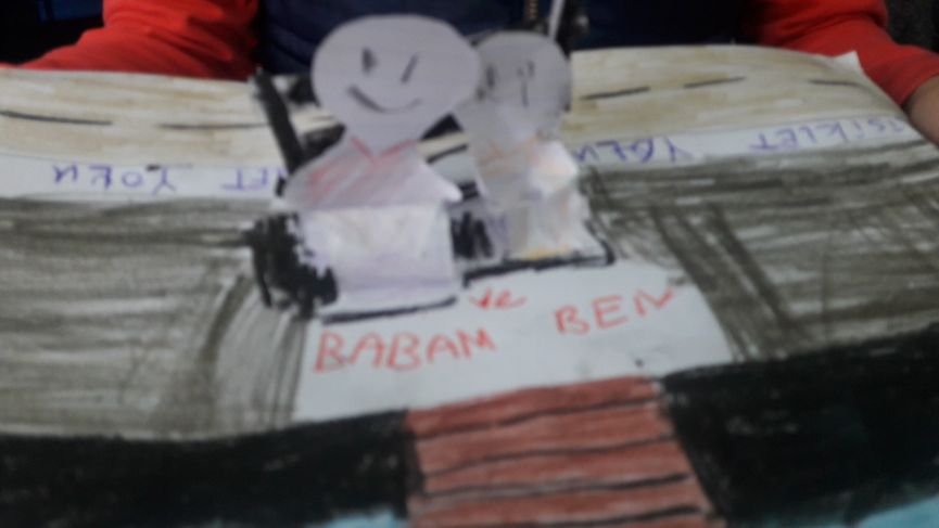 BENİM GÖZÜMDEN BABAM KONULU RESİM ÇALIŞMALARIMIZ by KEVSER - Ourboox.com