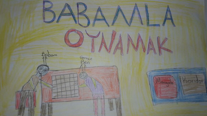 BENİM GÖZÜMDEN BABAM KONULU RESİM ÇALIŞMALARIMIZ by KEVSER - Ourboox.com