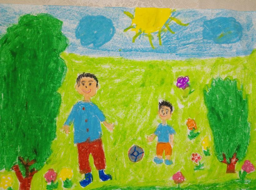 BENİM GÖZÜMDEN BABAM KONULU RESİM ÇALIŞMALARIMIZ by KEVSER - Ourboox.com