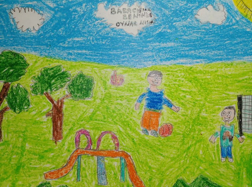 BENİM GÖZÜMDEN BABAM KONULU RESİM ÇALIŞMALARIMIZ by KEVSER - Ourboox.com