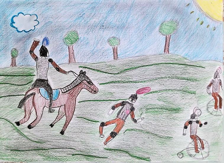 “A Connecticut Yankee in King Arthur’s Court” by Mark Twain by veobloggers - Illustrated by Alunni delle classi:1G - 1L - Ourboox.com