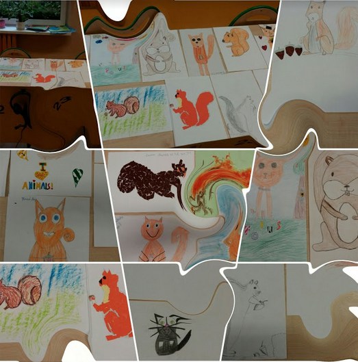 I LOVE ANIMALS ETwinning project by Nafsika Koulouri - Illustrated by I love animals partners - Ourboox.com