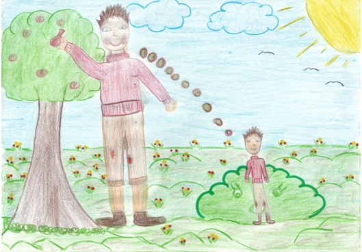 Il bambino gigante by Maria Columpsi - Ourboox.com