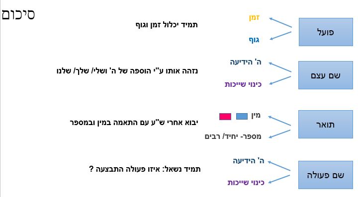 חלקי הדיבור by hadar hadar - Ourboox.com