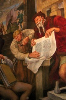 יוהן גוטנברג- מהפכת הדפוס by michal pitchon - Illustrated by מגישות: מיכל פיצ