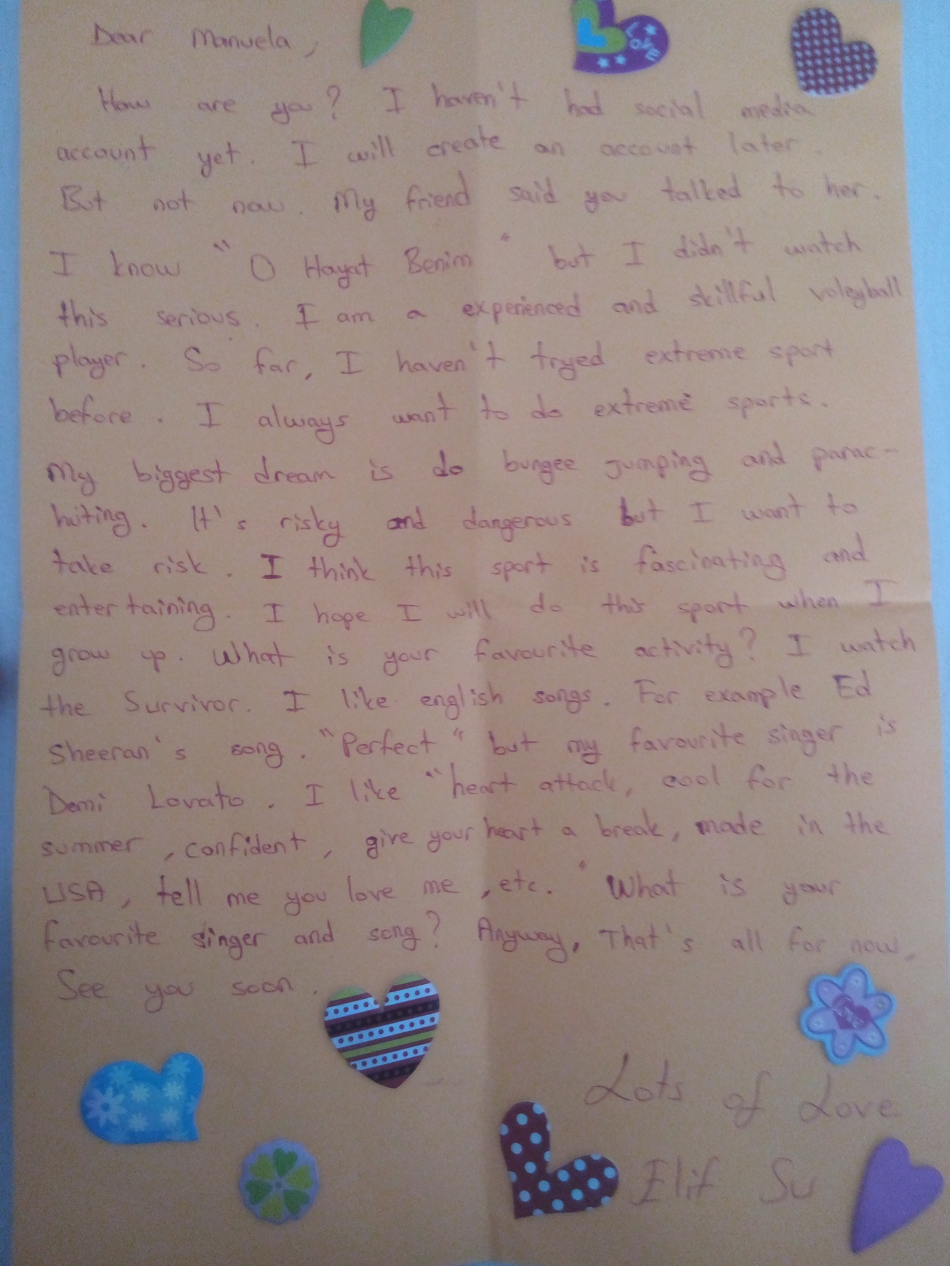 Letter by emine çolakkadıoğlu - Ourboox.com