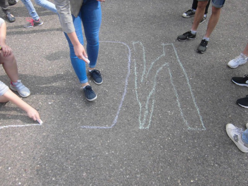 Drawing mural on 18 th May by katerina opocenska - Illustrated by Czech team - Ourboox.com