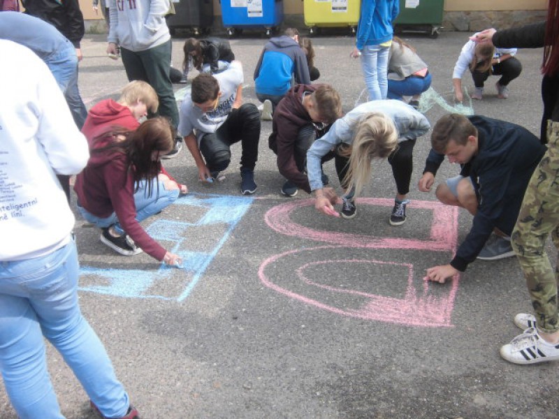 Drawing mural on 18 th May by katerina opocenska - Illustrated by Czech team - Ourboox.com