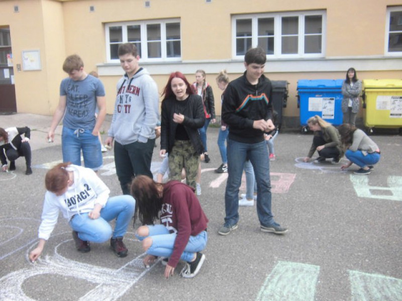 Drawing mural on 18 th May by katerina opocenska - Illustrated by Czech team - Ourboox.com