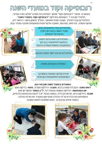 רובוטיקה וקוד במדעים תשע”ח by hani gabay - Ourboox.com