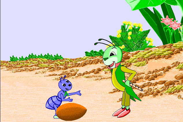 الجندب والنملة by nadin - Ourboox.com