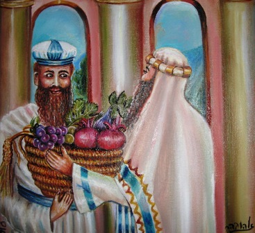 הבאת ביכורים by ruti maor - Illustrated by רותי מאור ויעל פאר - Ourboox.com