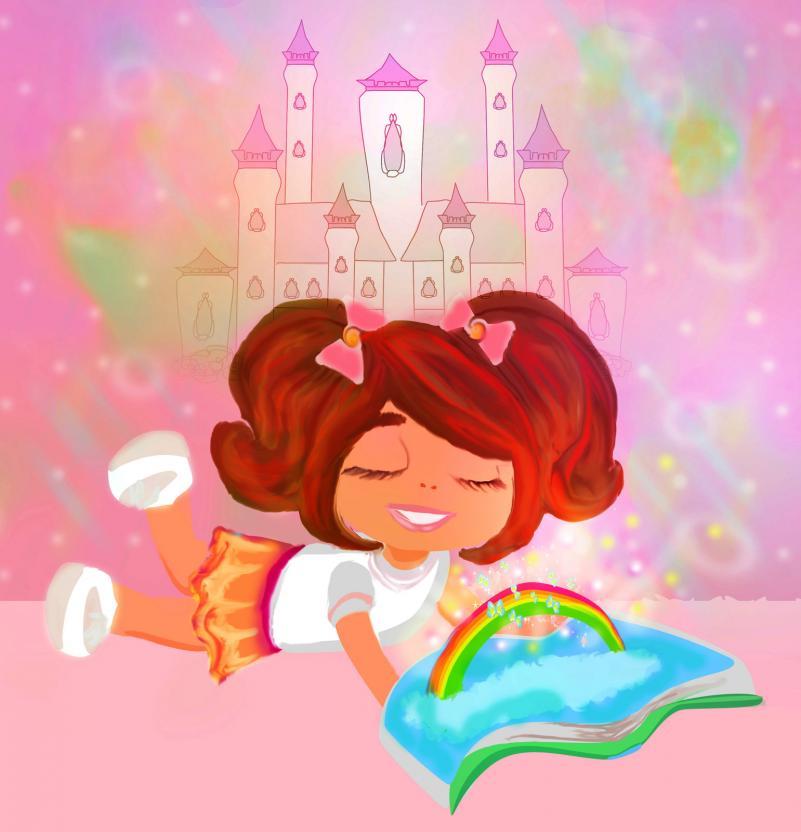 الشمعة المضيئة by nadine - Illustrated by nadine - Ourboox.com