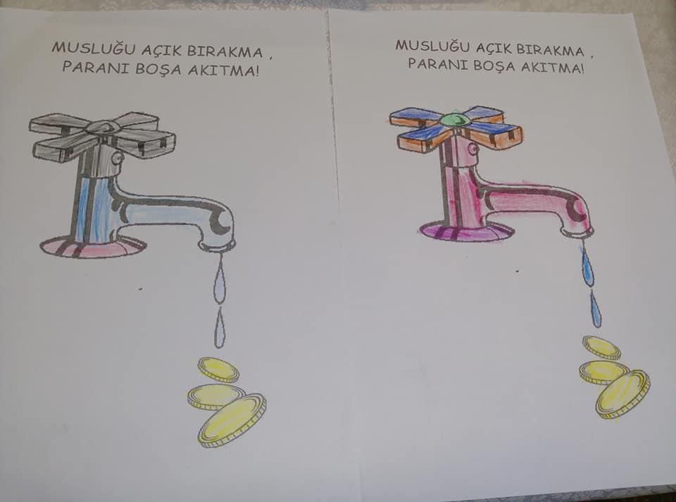GELECEĞİNİZ İÇİN TASARRUFU SEÇİN PROJESİ MART AYI ÇALIŞMALARIMIZ by KEVSER - Illustrated by   - Ourboox.com