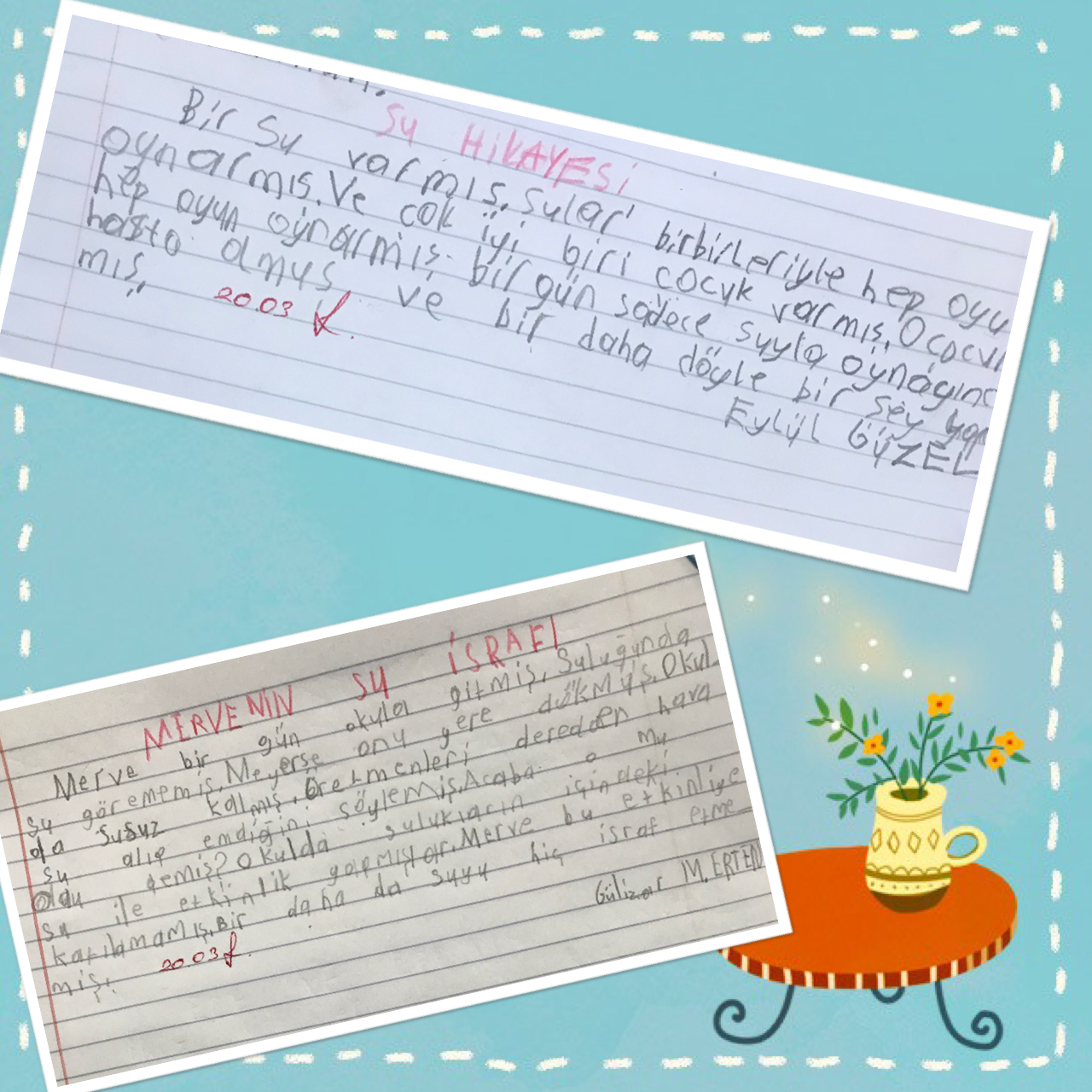 GELECEĞİNİZ İÇİN TASARRUFU SEÇİN PROJESİ MART AYI ÇALIŞMALARIMIZ by KEVSER - Illustrated by   - Ourboox.com