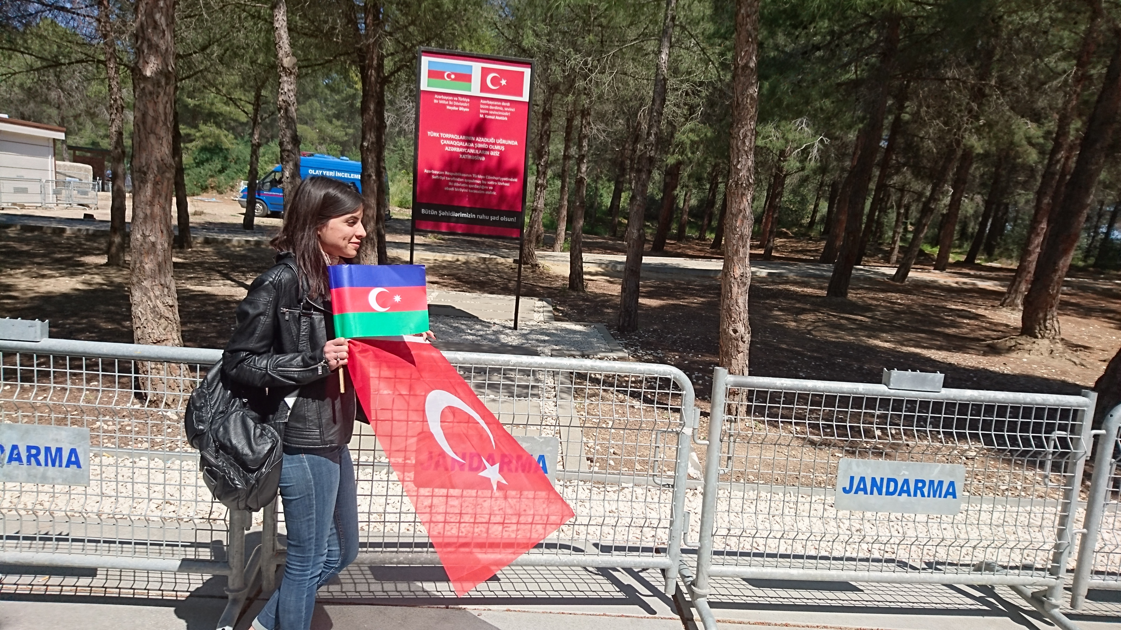 Azerbaycanlı vefa ile okulumuz çanakkale de