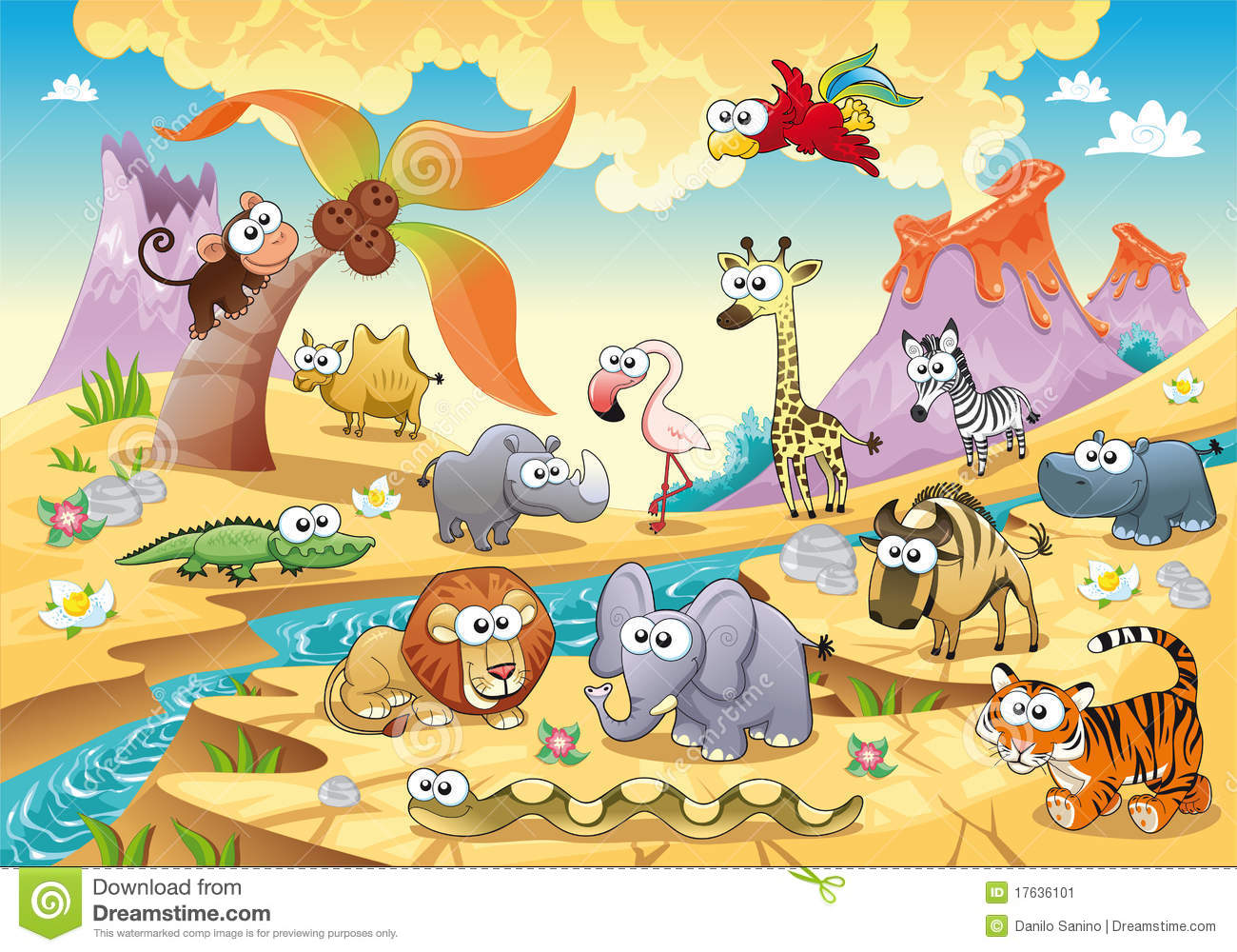 Elephants and Friends by Öykü TOSYALI - Ourboox.com