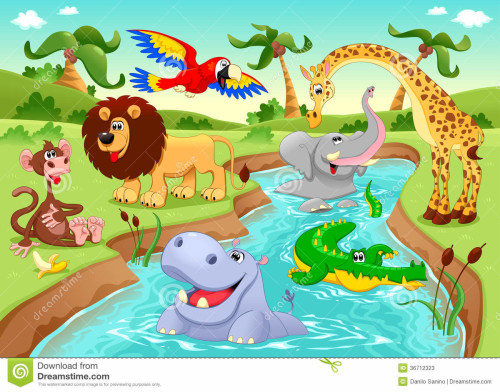 Elephants and Friends by Öykü TOSYALI - Ourboox.com