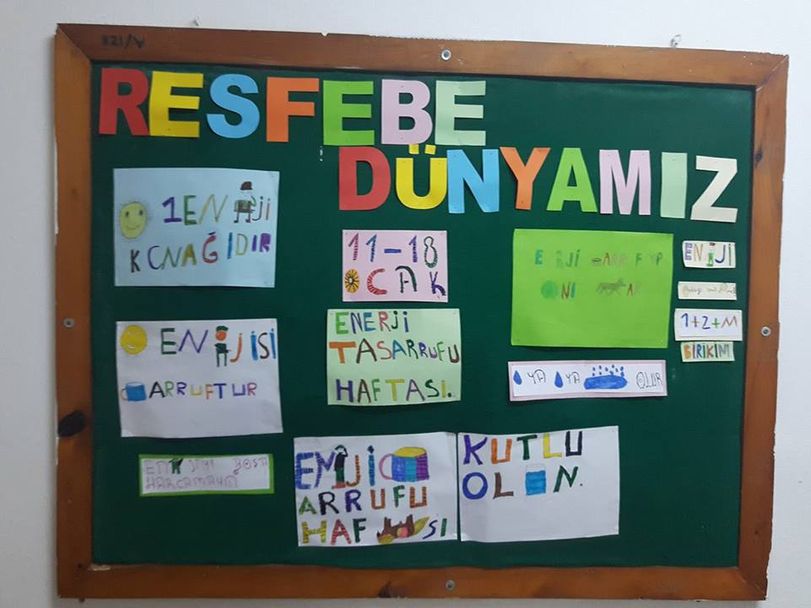 Resfebe Dünyamız by Necip Akça - Illustrated by GÖLKÖY AHMET NACİ COŞKUNOĞLU ORTAOKULU - Ourboox.com