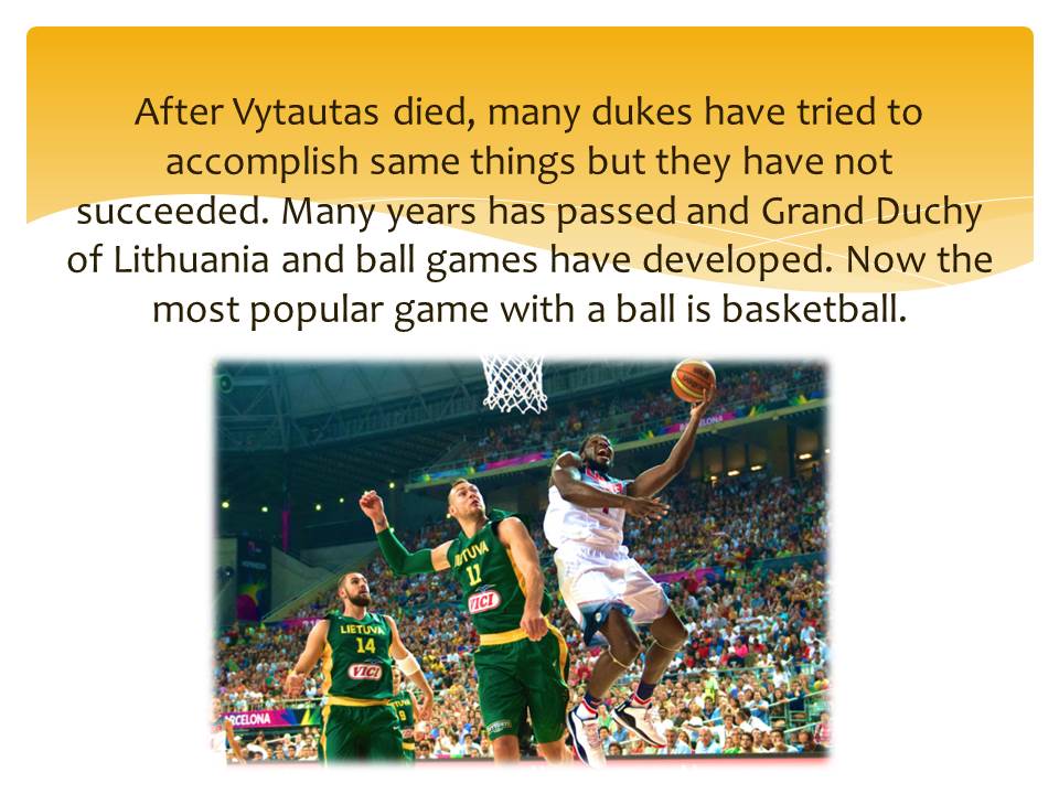 Start of ball games in Lithuania by Ema - Ourboox.com