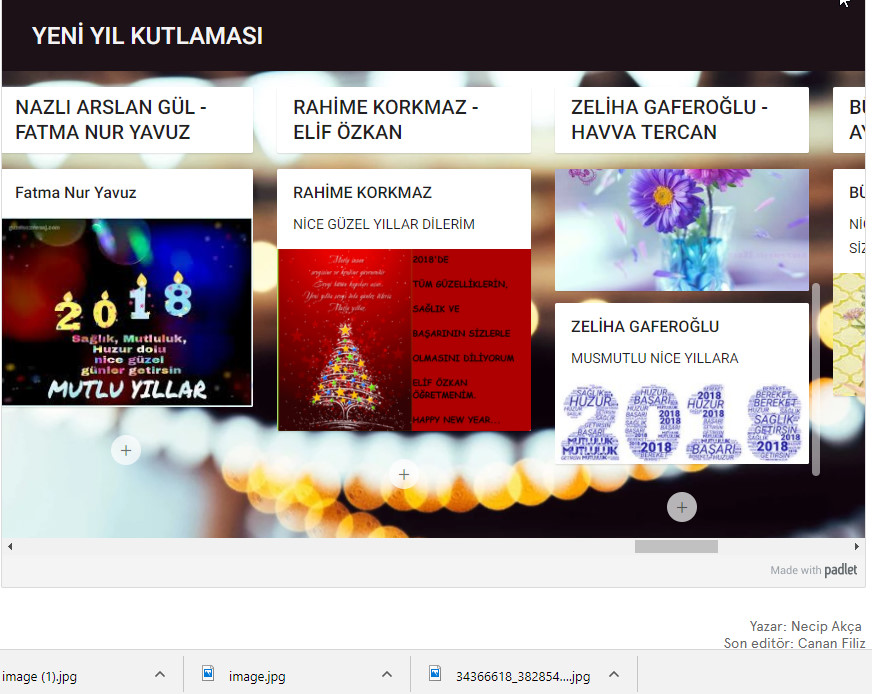 RESFEBE DÜNYAMIZ by ZELİHA - Ourboox.com