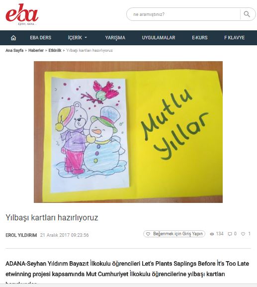 LET’S PLANT SAPLINGS BEFORE IT’S TOO LATE! MEDIA-EBA-EXHIBITION by Erol Yıldırım - Ourboox.com