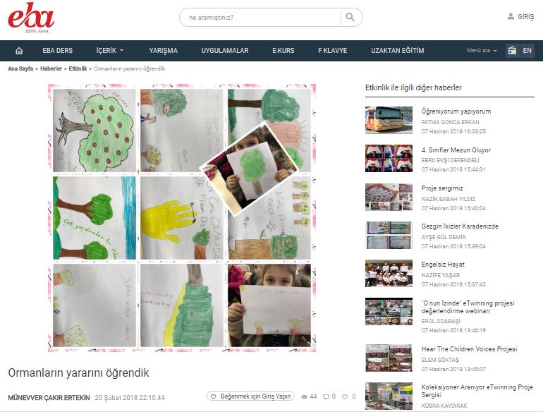 LET’S PLANT SAPLINGS BEFORE IT’S TOO LATE! MEDIA-EBA-EXHIBITION by Erol Yıldırım - Ourboox.com