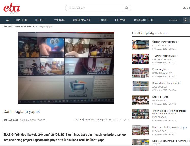 LET’S PLANT SAPLINGS BEFORE IT’S TOO LATE! MEDIA-EBA-EXHIBITION by Erol Yıldırım - Ourboox.com