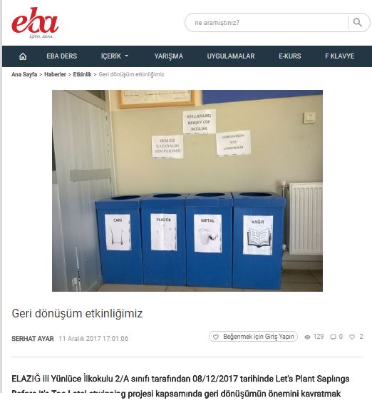 LET’S PLANT SAPLINGS BEFORE IT’S TOO LATE! MEDIA-EBA-EXHIBITION by Erol Yıldırım - Ourboox.com