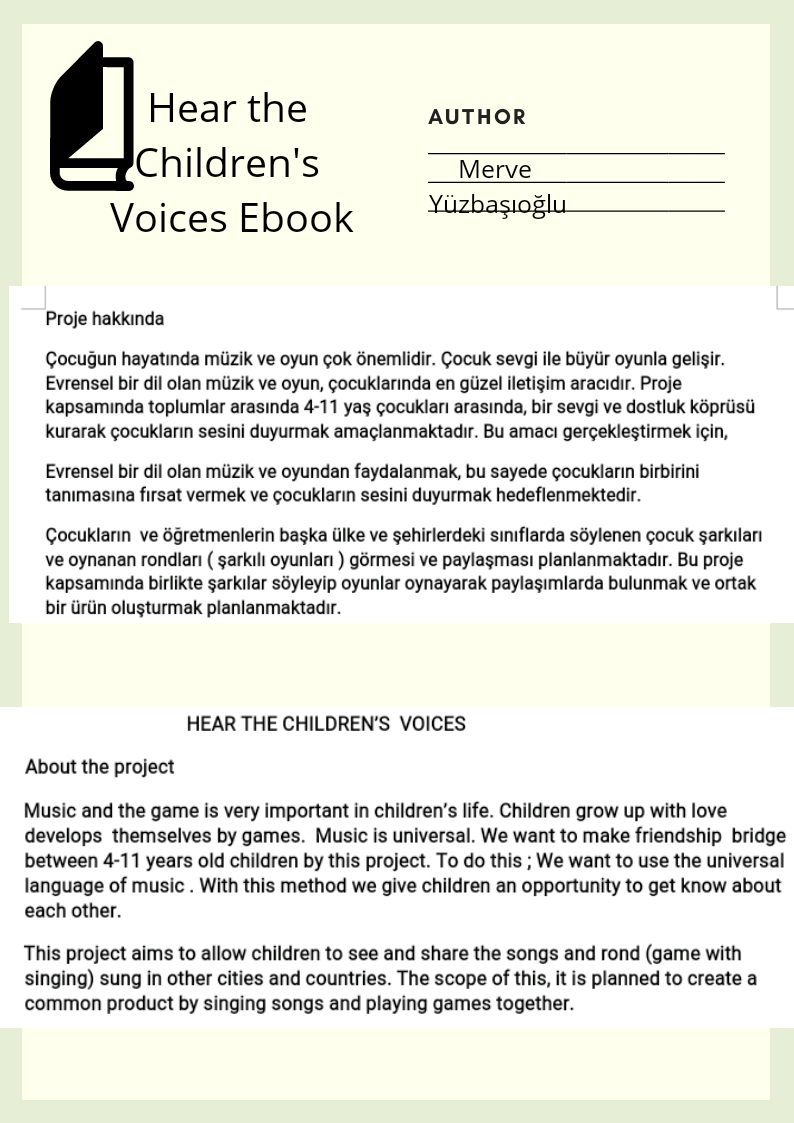 Hear the Children’s Voices by merveyuzbasioglu - Illustrated by Merve Yüzbaşıoğlu - Ourboox.com